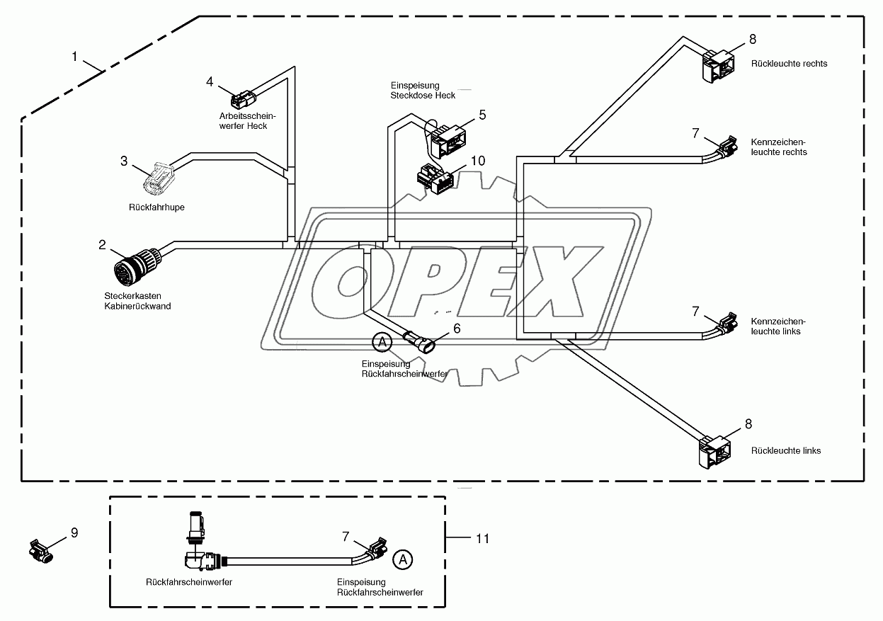 Wiring Harness-lighting-back