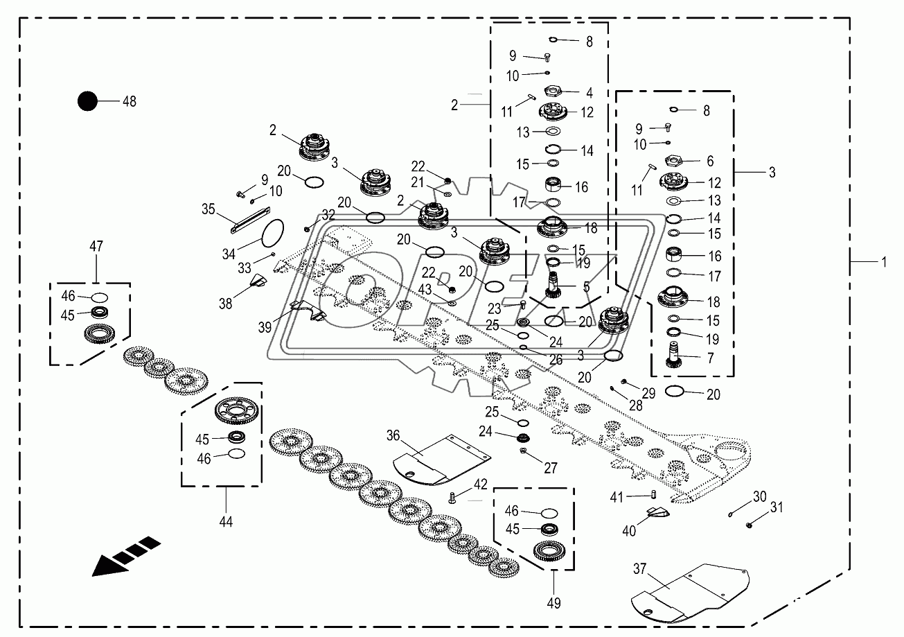 Cutter bar-SafeCut INSIDE-front