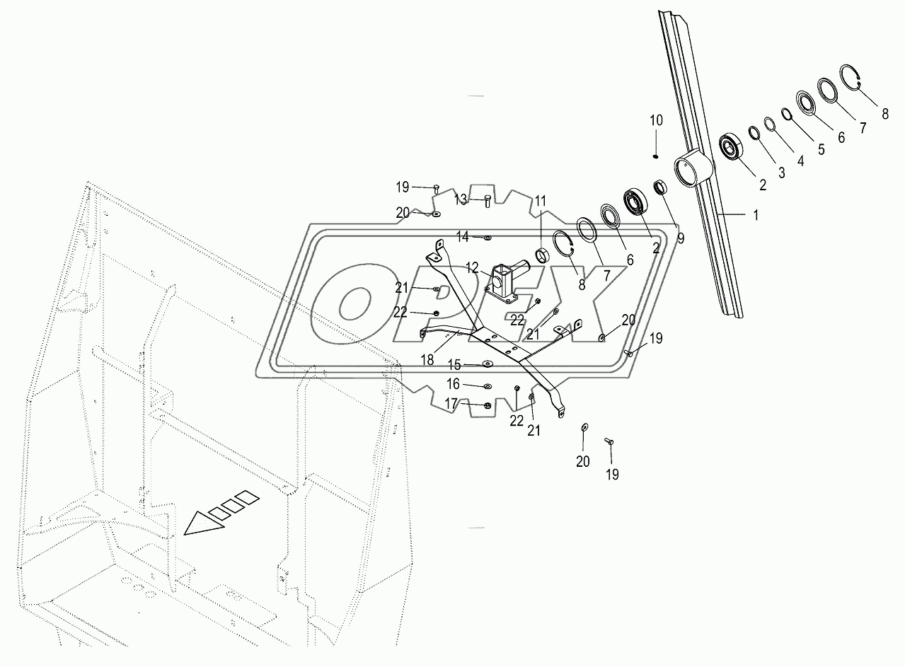 Passive rotor