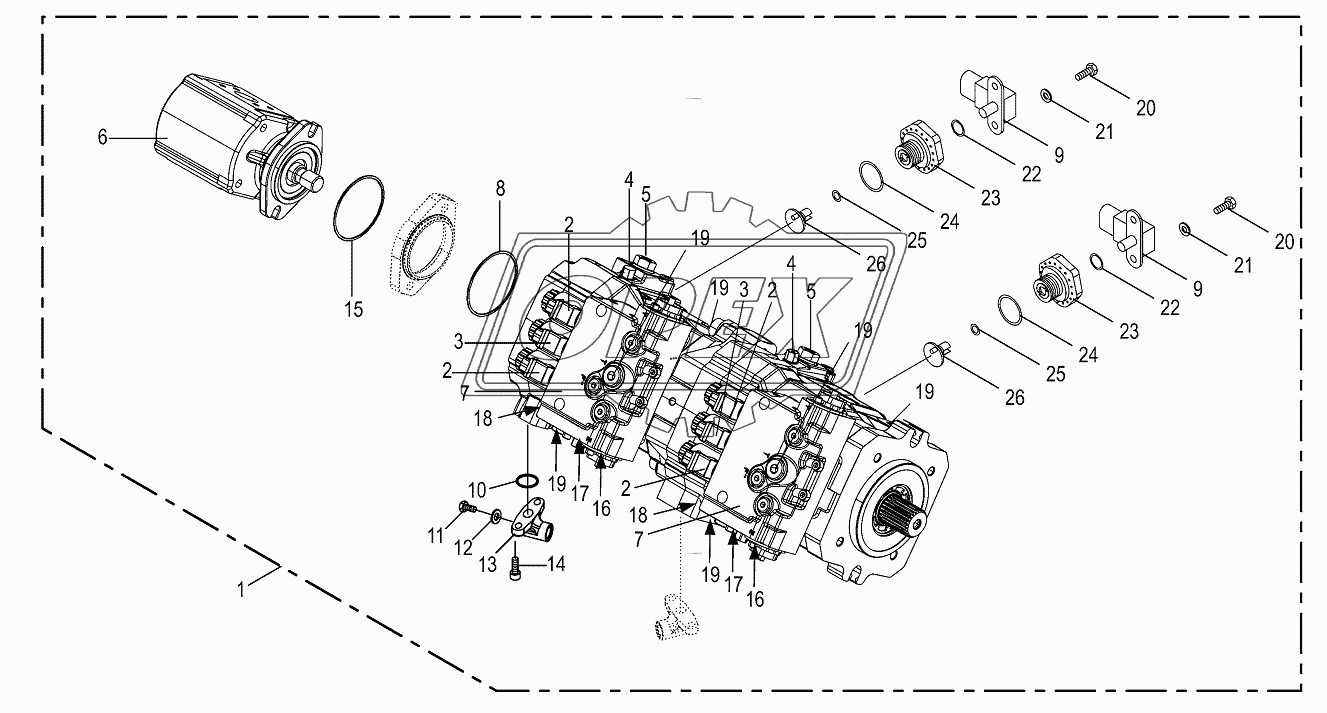 Variable disqlacement pump