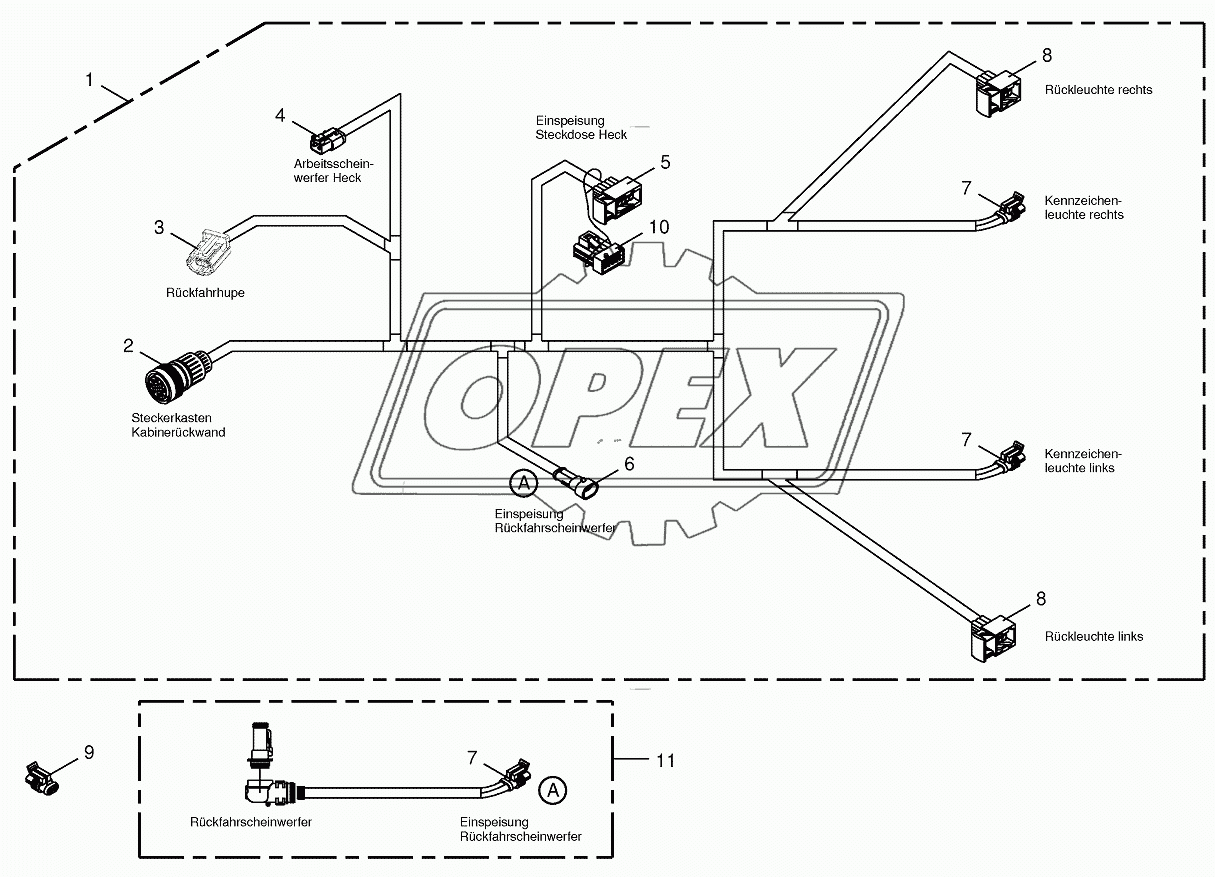 Wiring Harness-lighting-back