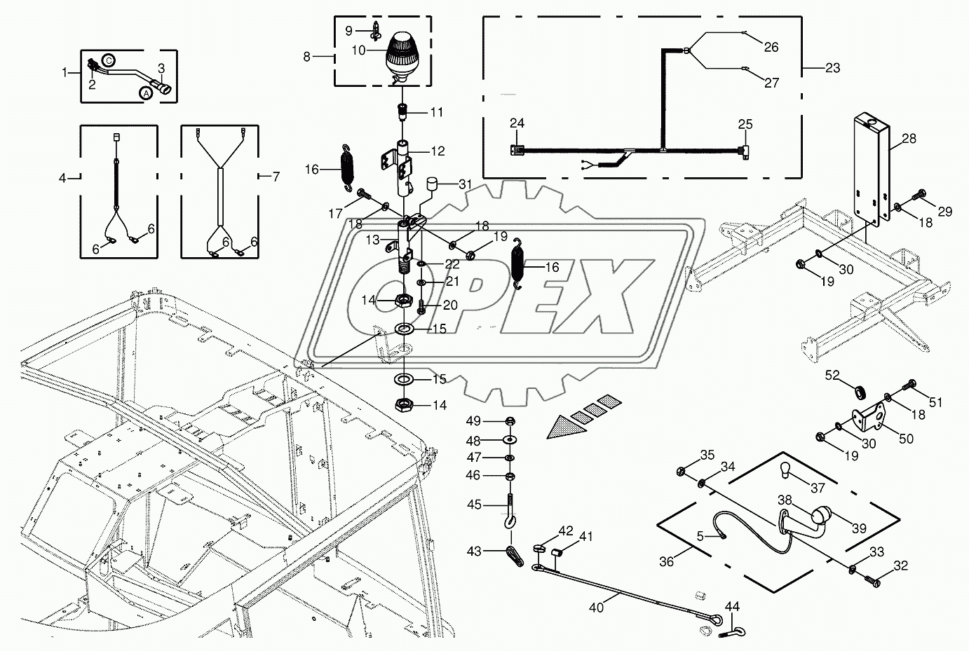 Additional parts Italy