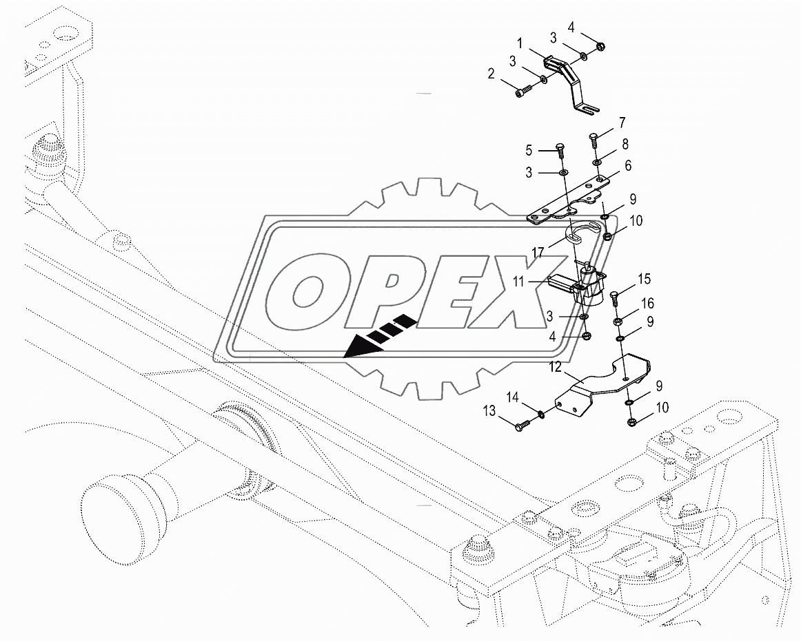 Steering axle-automatic pilot