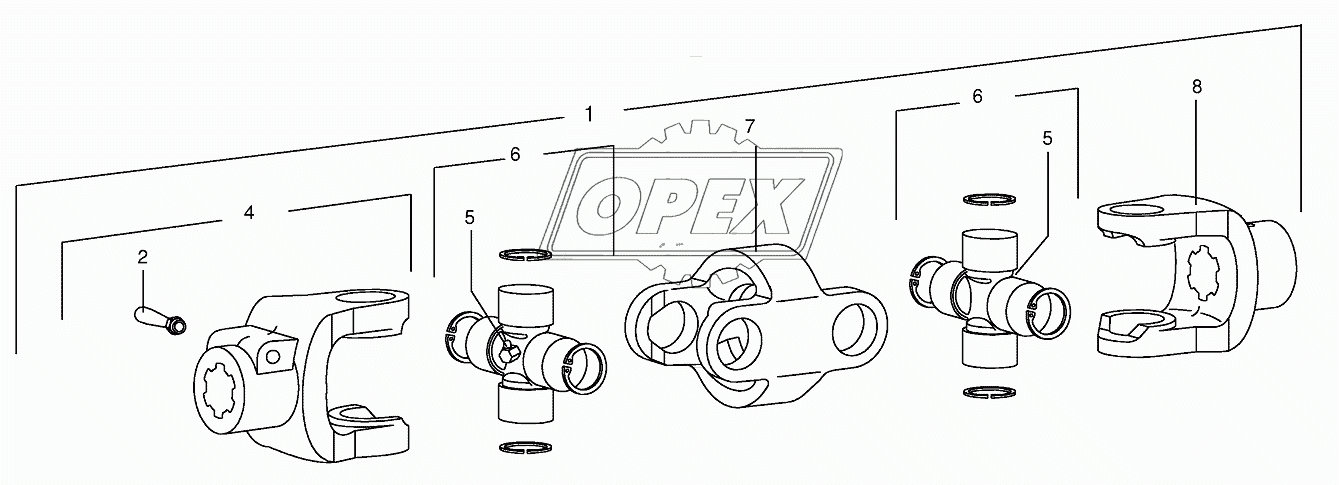 Double universal joint 3