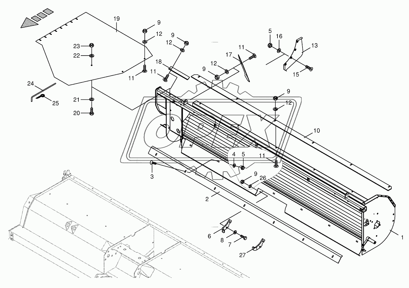 Auger trough-lateral 1
