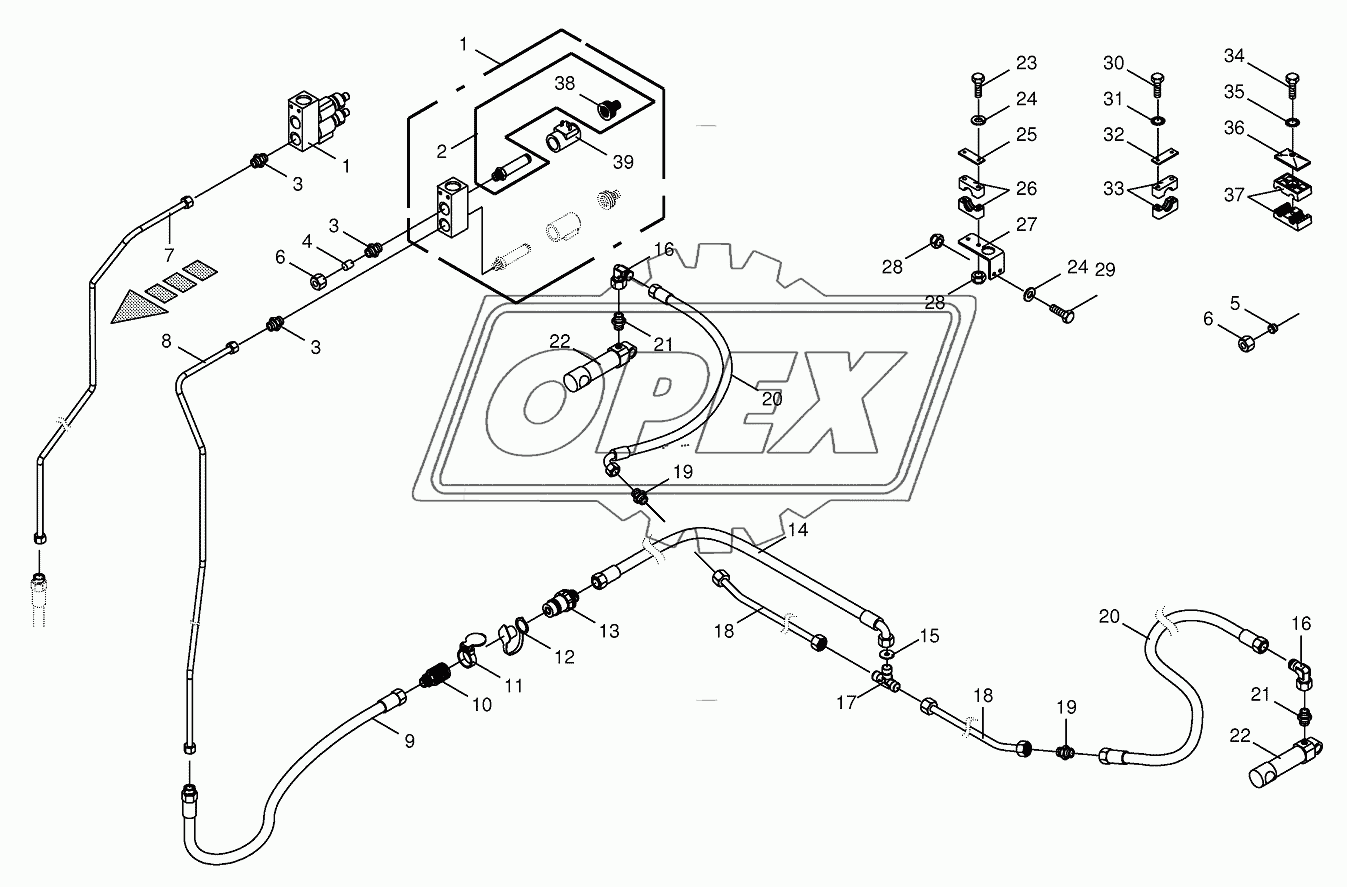 Hydraulic auger Hood