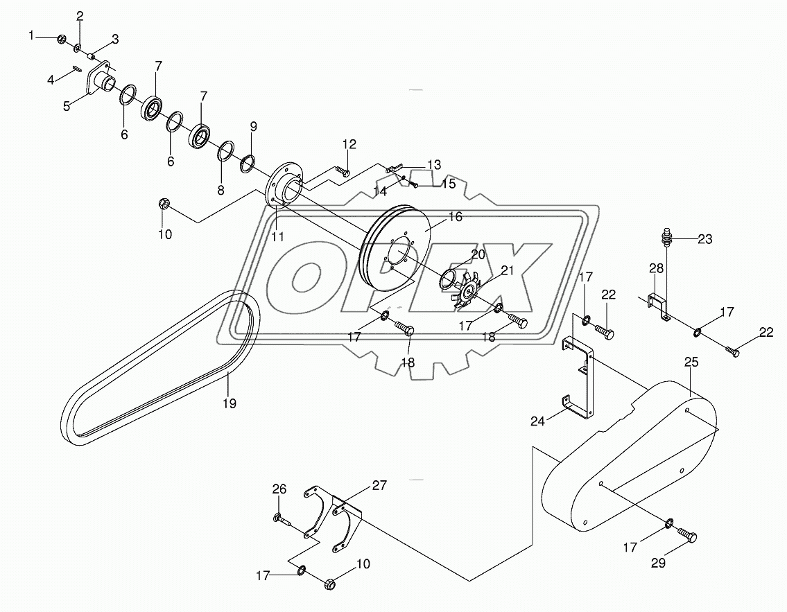 Auger gear