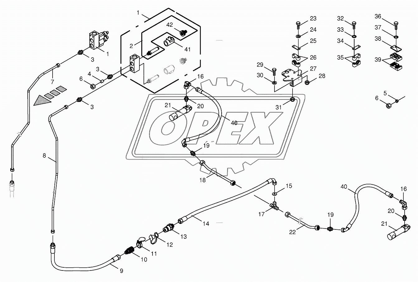 Hydraulic auger Hood