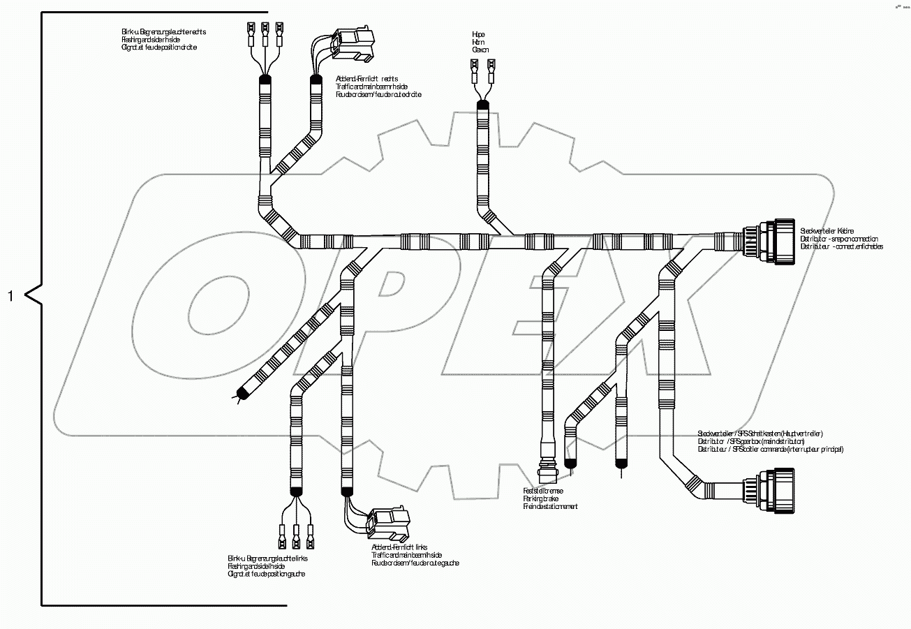 Wiring Harness 07 (Lighting front)