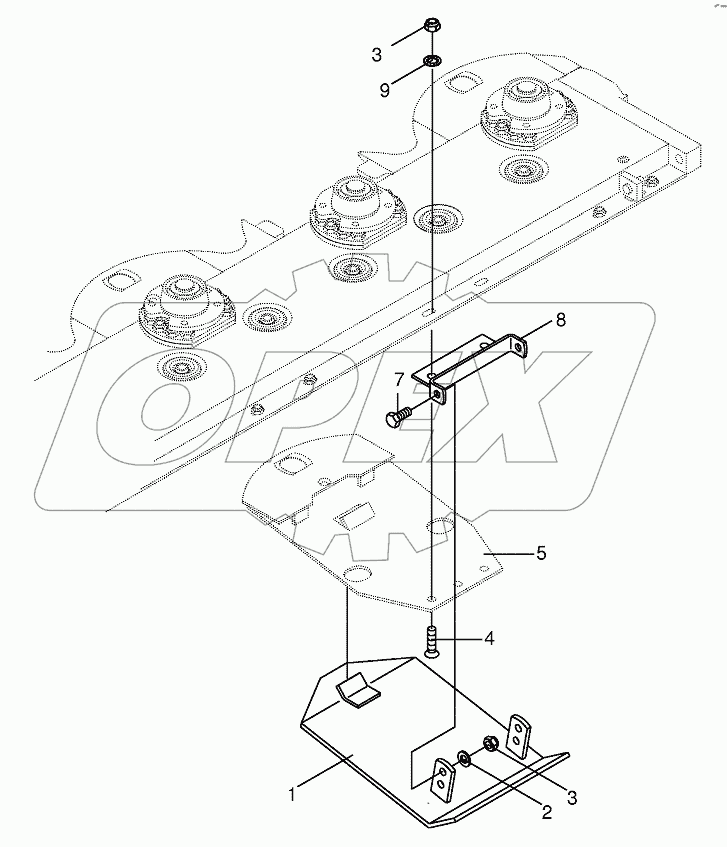 High-cut skid (CV + CRI)