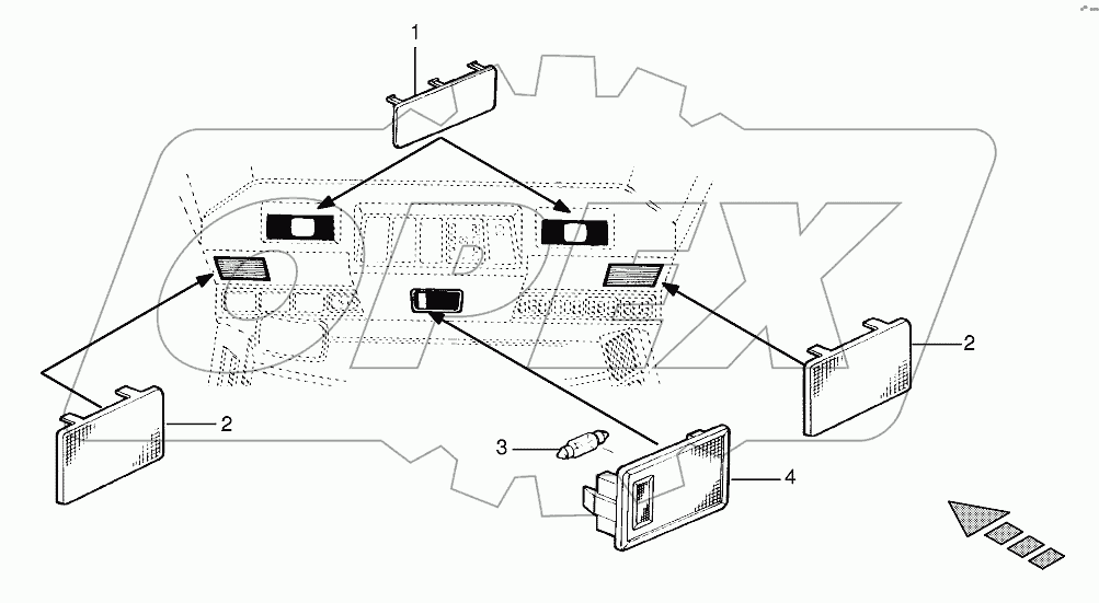 Covers - interior light