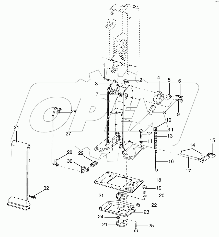 Steering column - lower