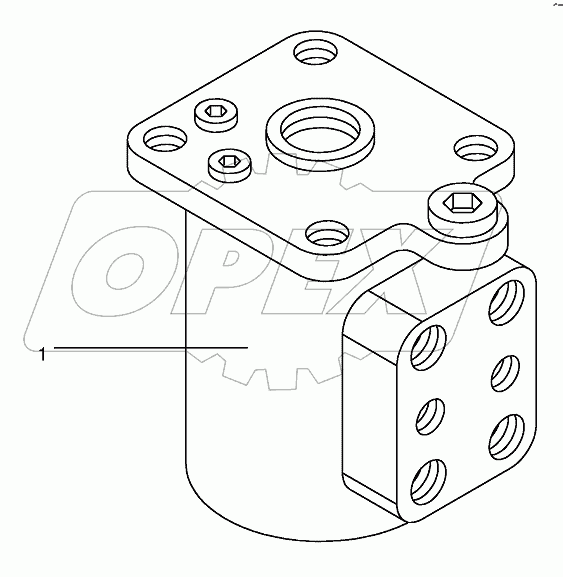 Individual parts for steering