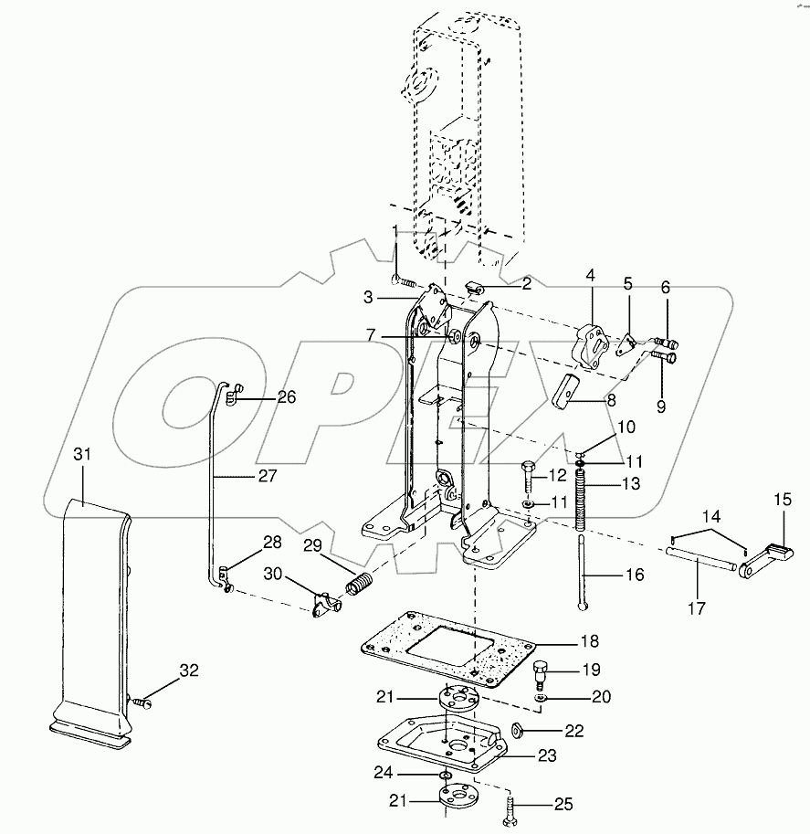 Steering column - lower