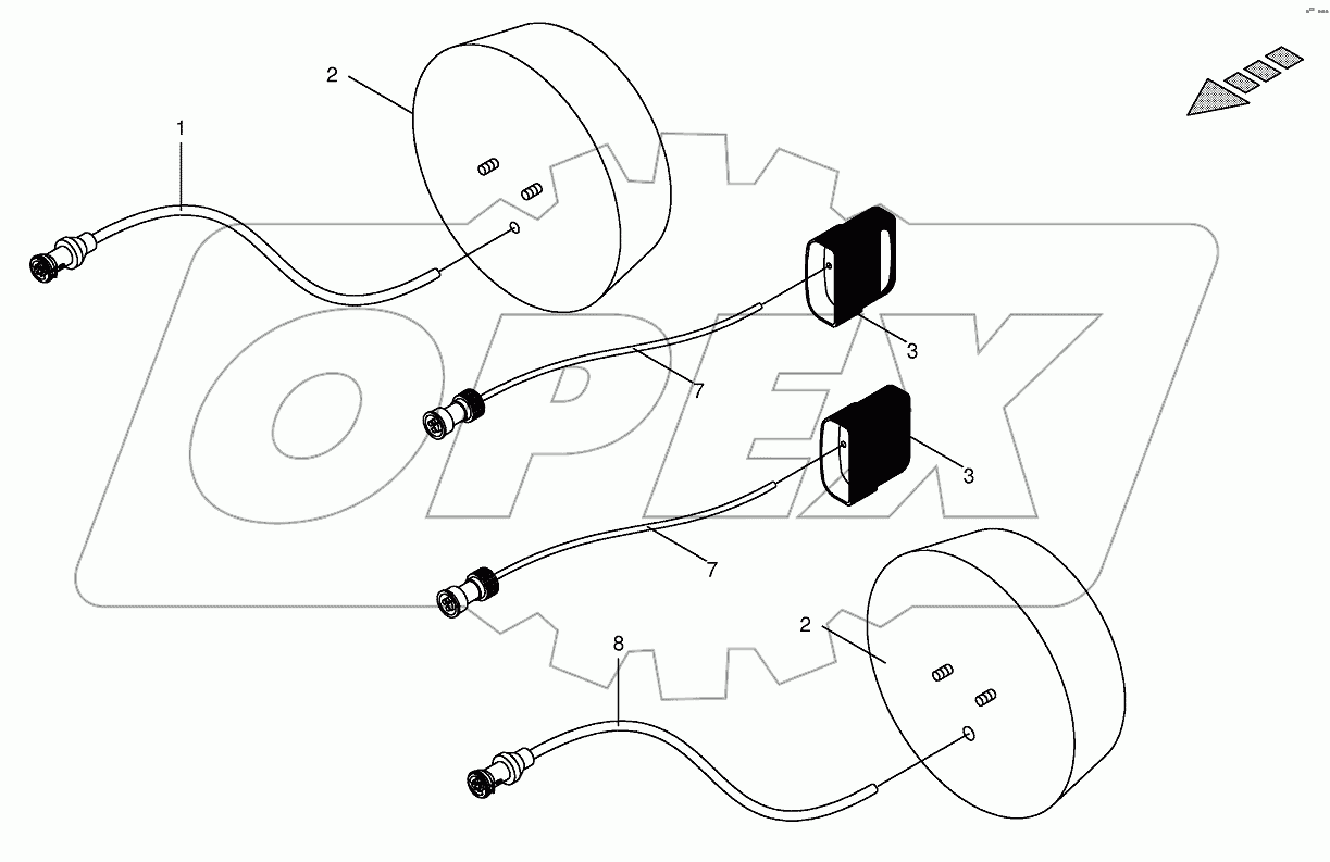 Wiring harnes 02.01(lighting bracket)