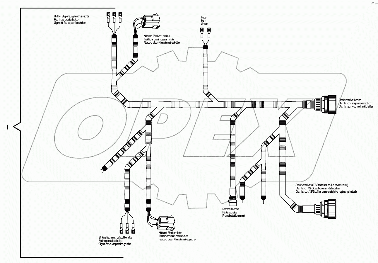 Wiring Harness 07 (Lighting front)