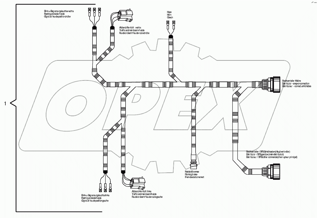 Wiring Harness 07 (Lighting front)
