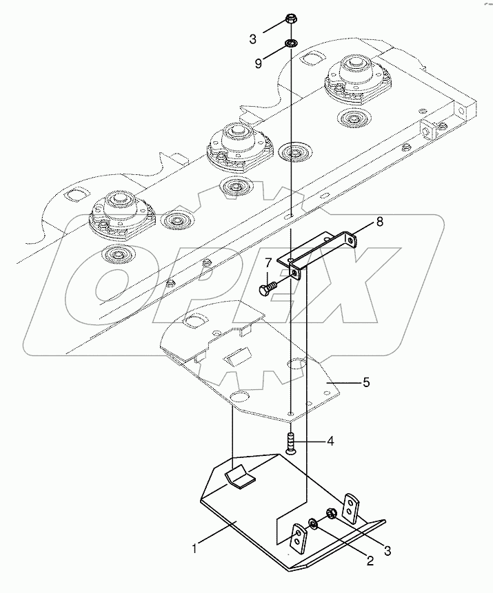 High-cut skid (CV + CRI)