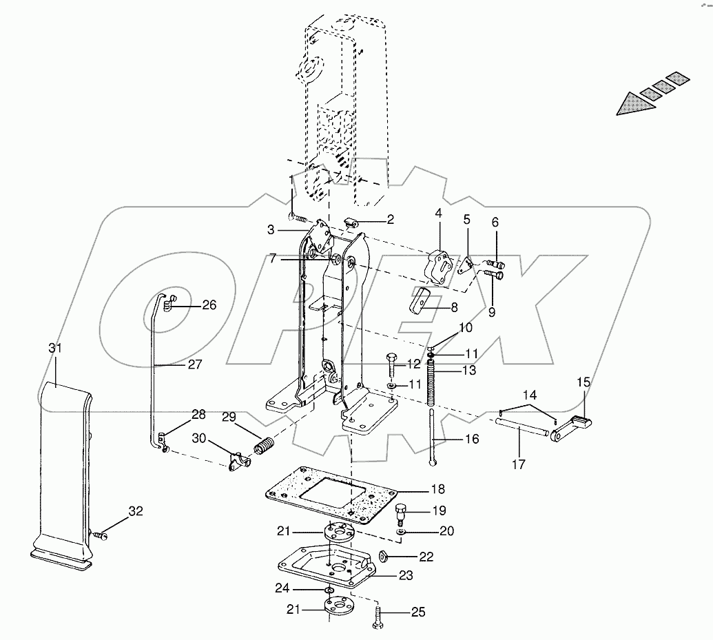Steering column - lower