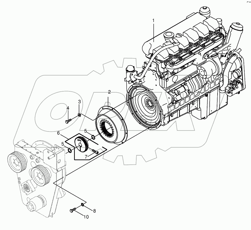 Diesel engine/Clutch