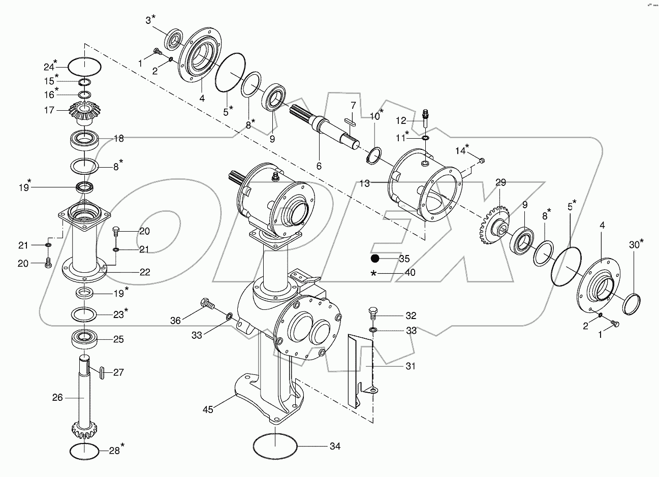 Transmission part II-front