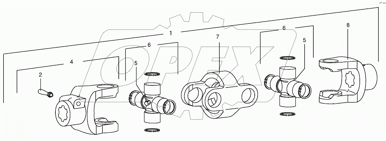 Double universal joint
