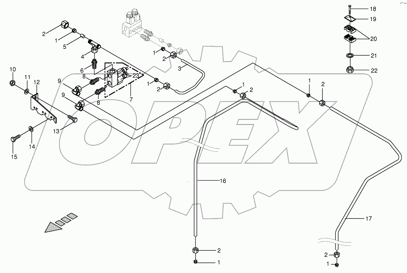 Hydraulic Auger Hood optional