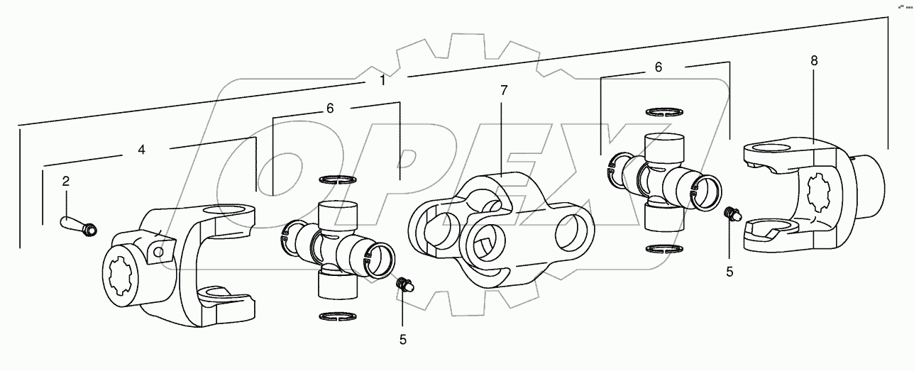 Double universal joint