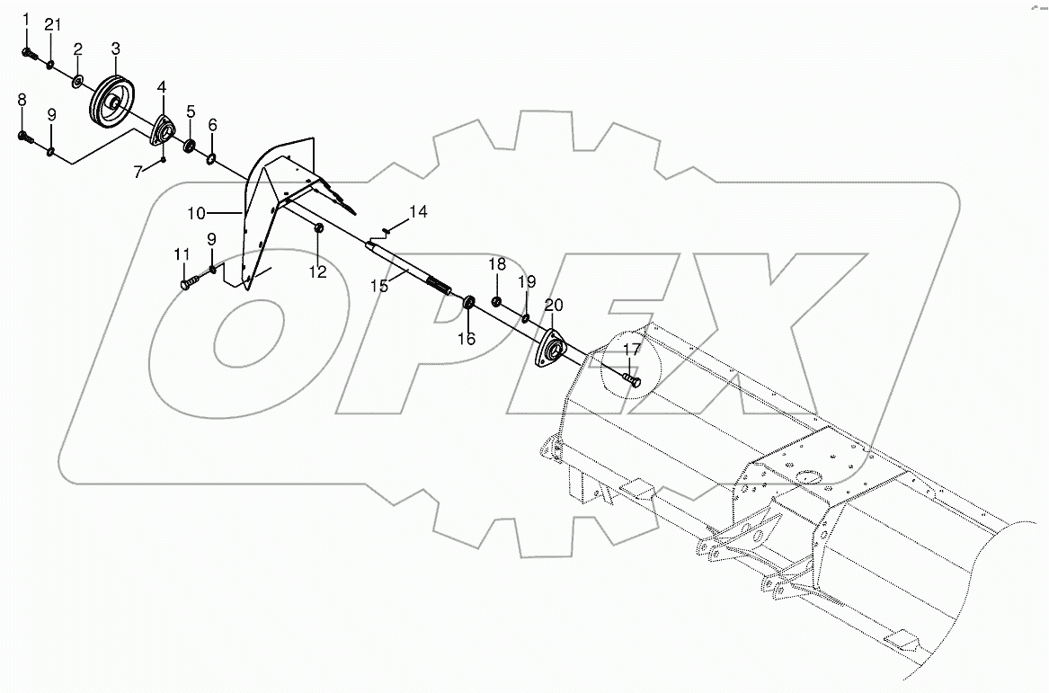 Actuation console - right