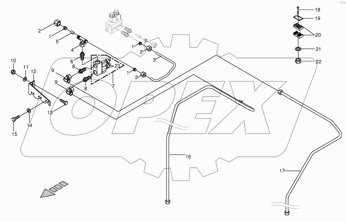 Hydraulic Auger Hood optional