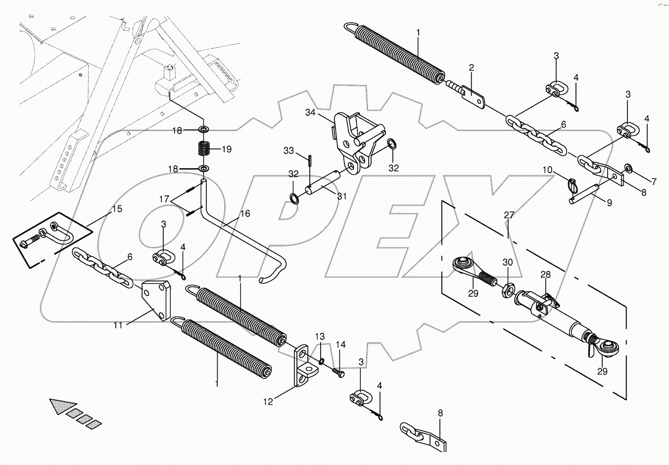 Spring compensation - front CRI