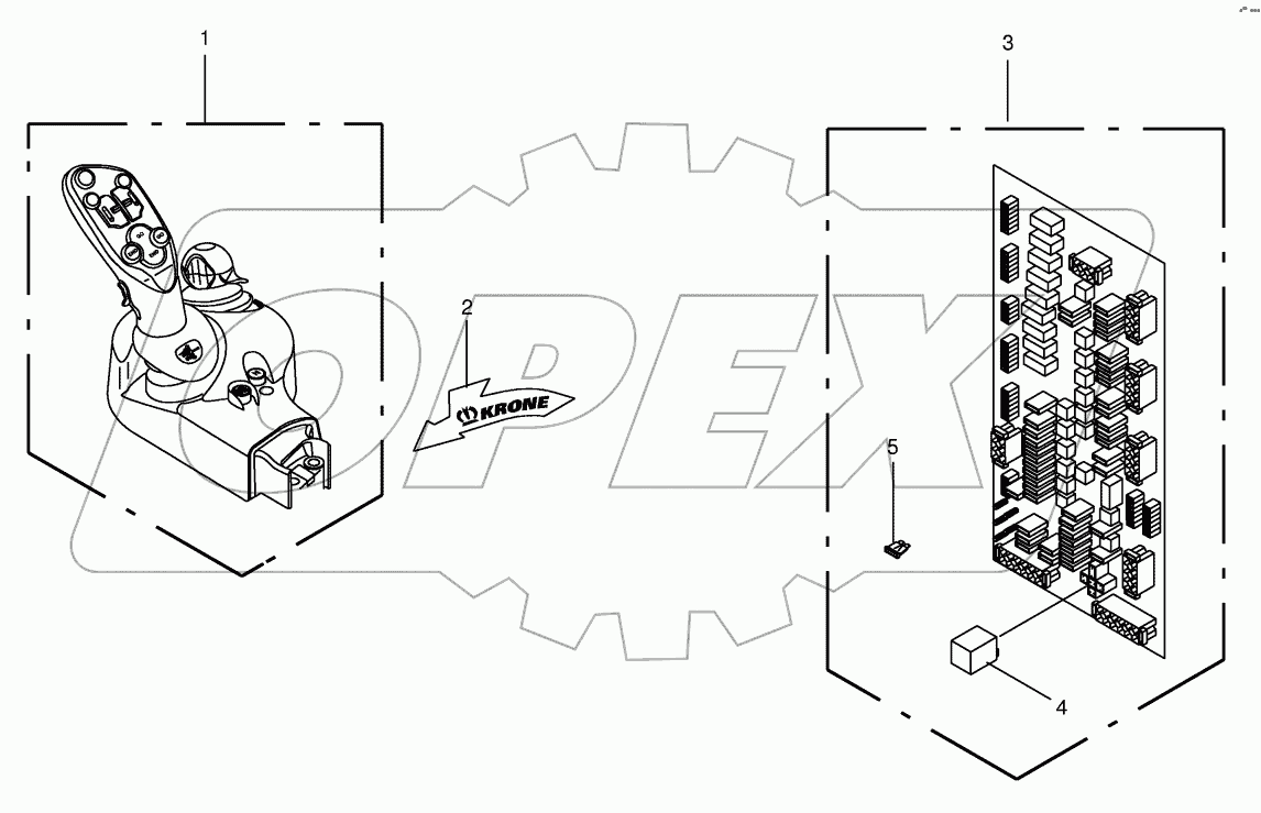 Multifunction lever / Circuit board