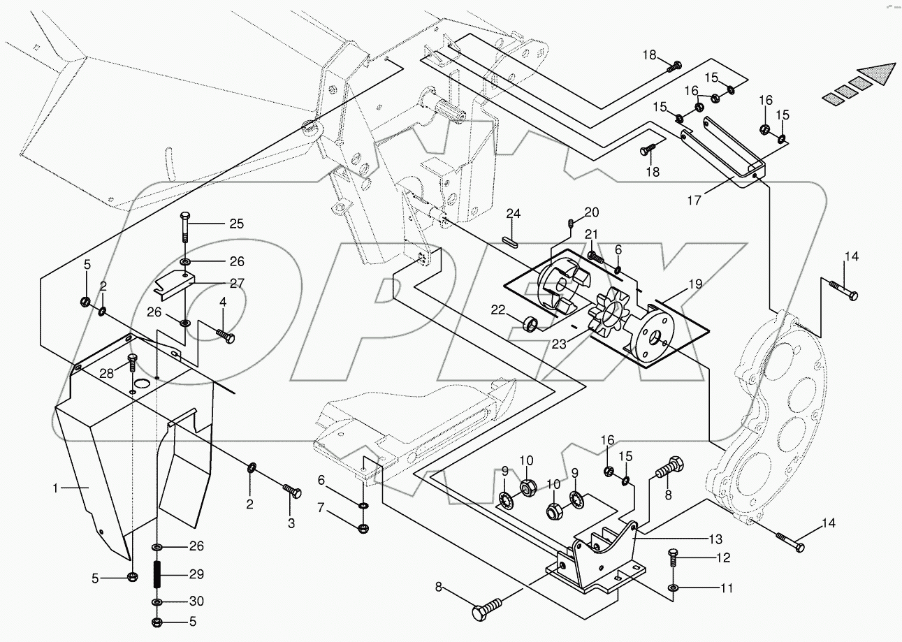 Accessories - front CRI 702001 - 719999