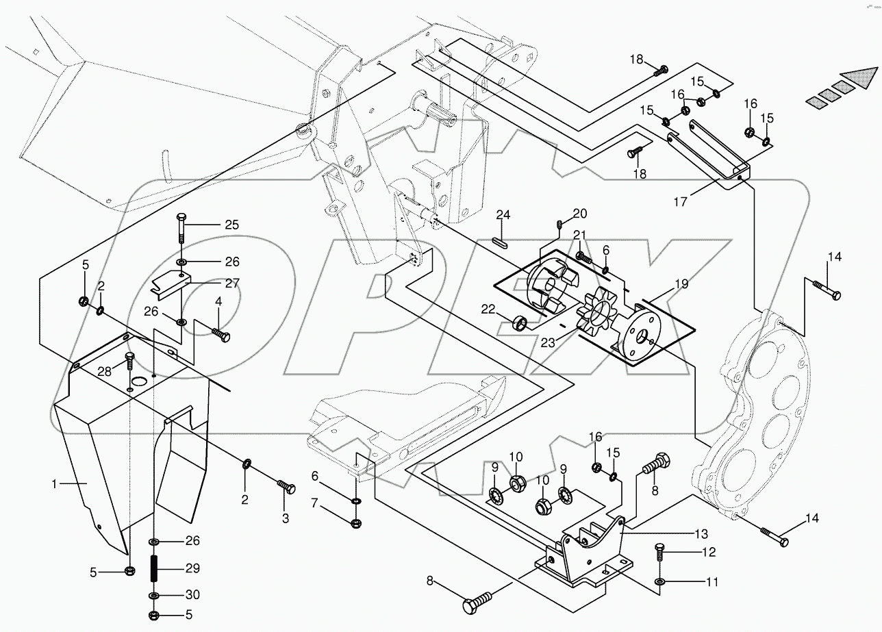 Accessories - front CRI 720000 - 725500