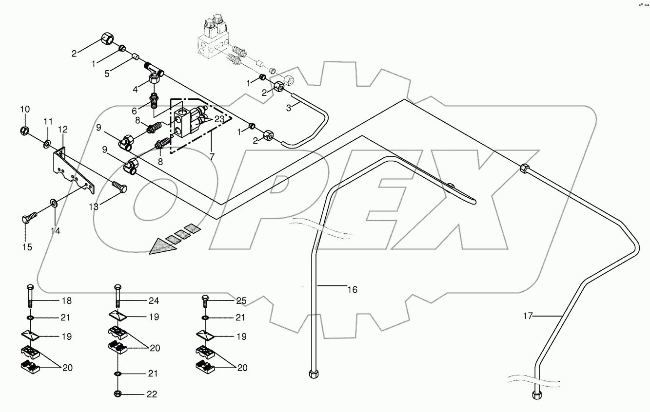 Hydraulic Auger Hood CRI 702001 - 725500