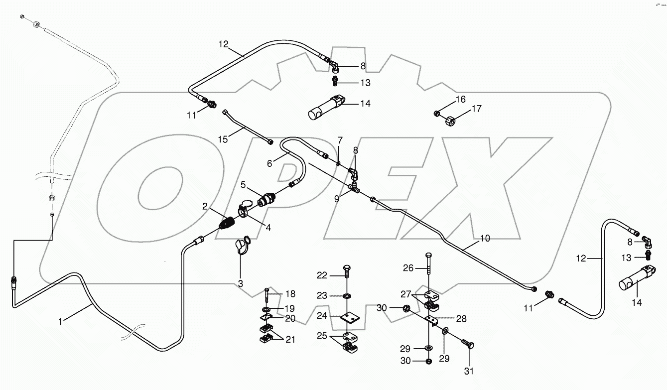 Hydraulic Auger Hood CRI 702001 - 719999