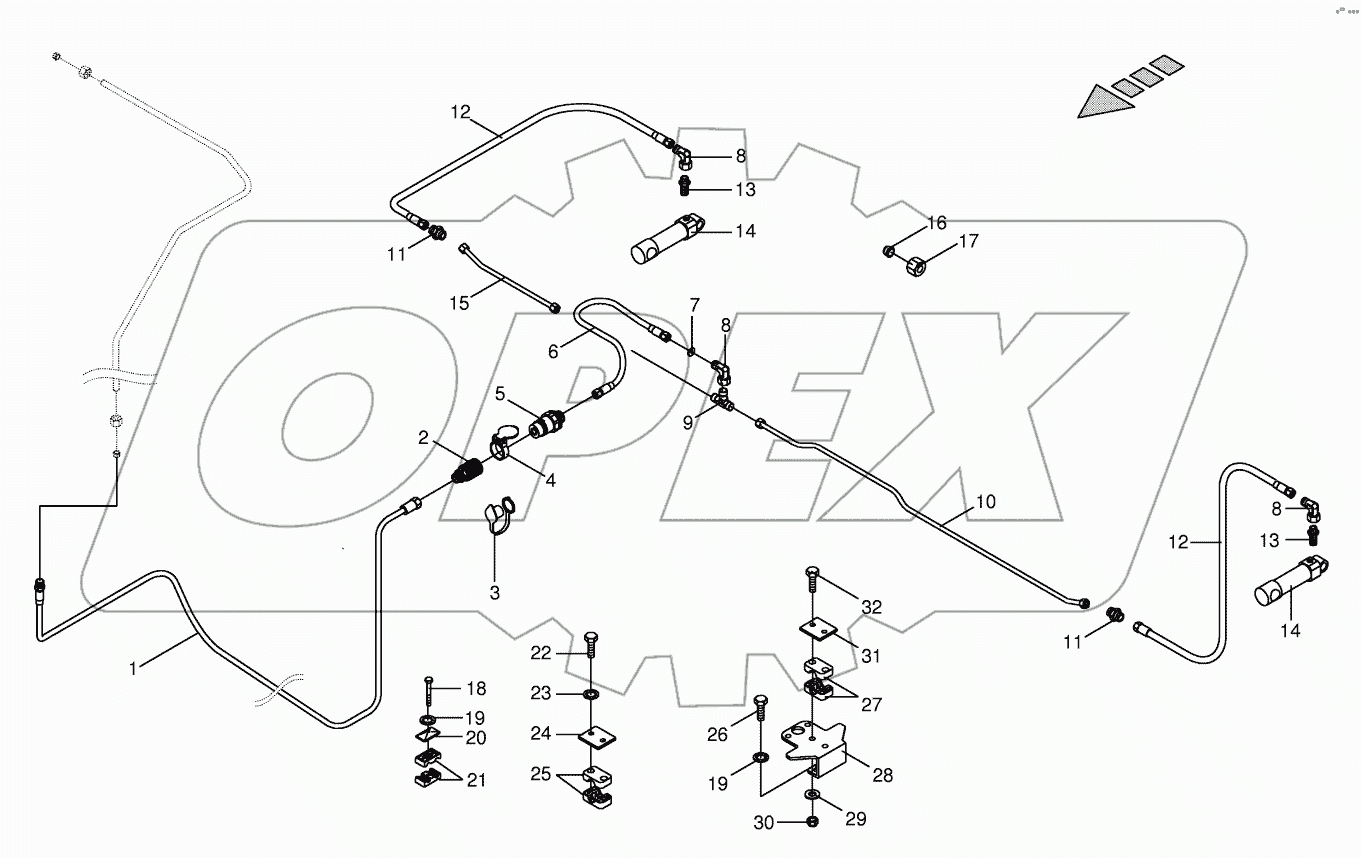 Hydraulic Auger Hood CRI 720000 - 725500