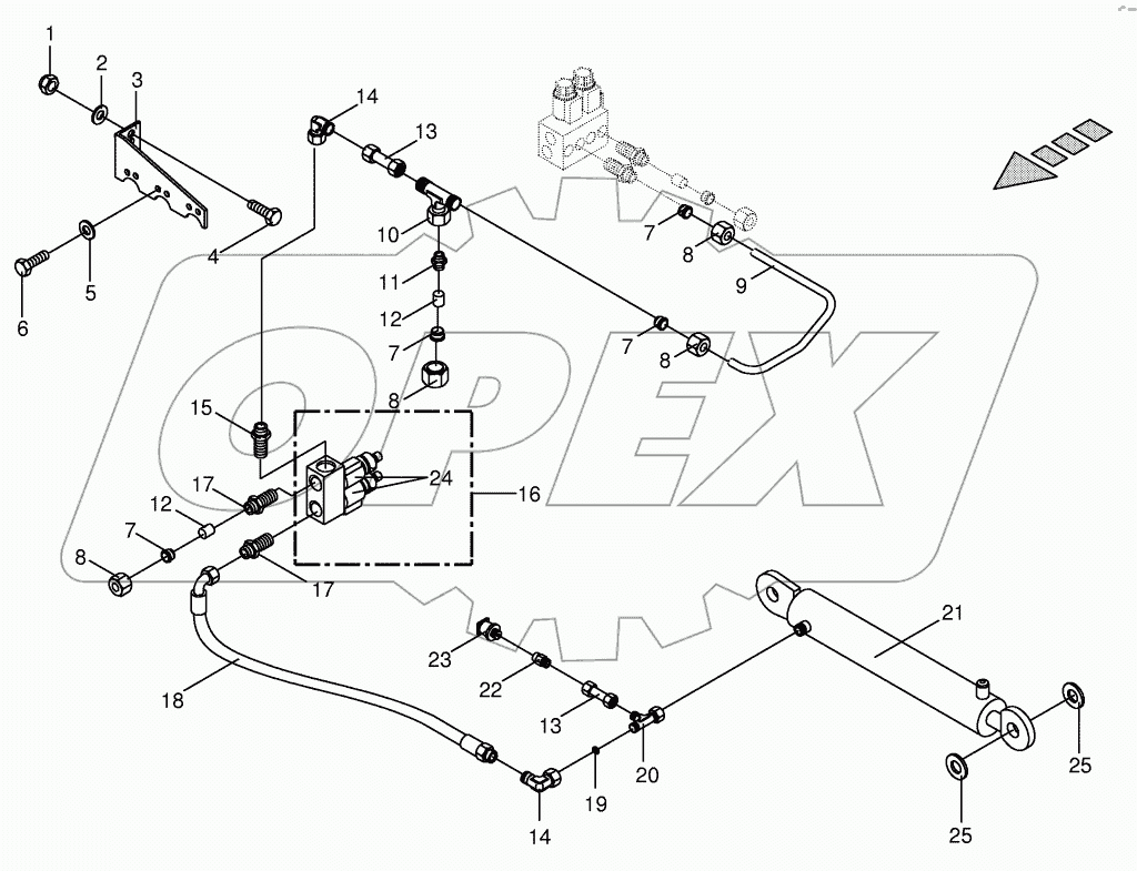 Hydraulic Spring compensation optional