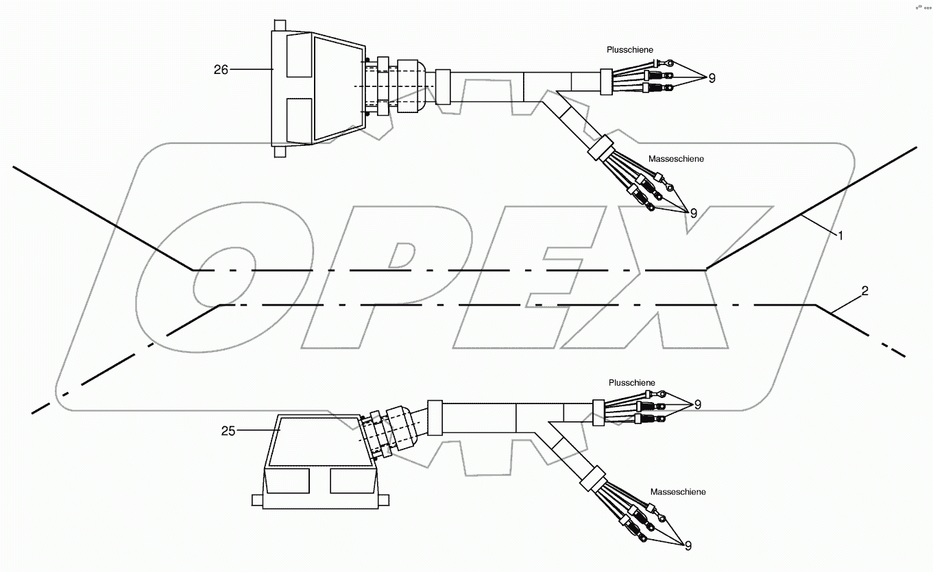 Wiring harness 4x4 / Wiring harnes 2x4