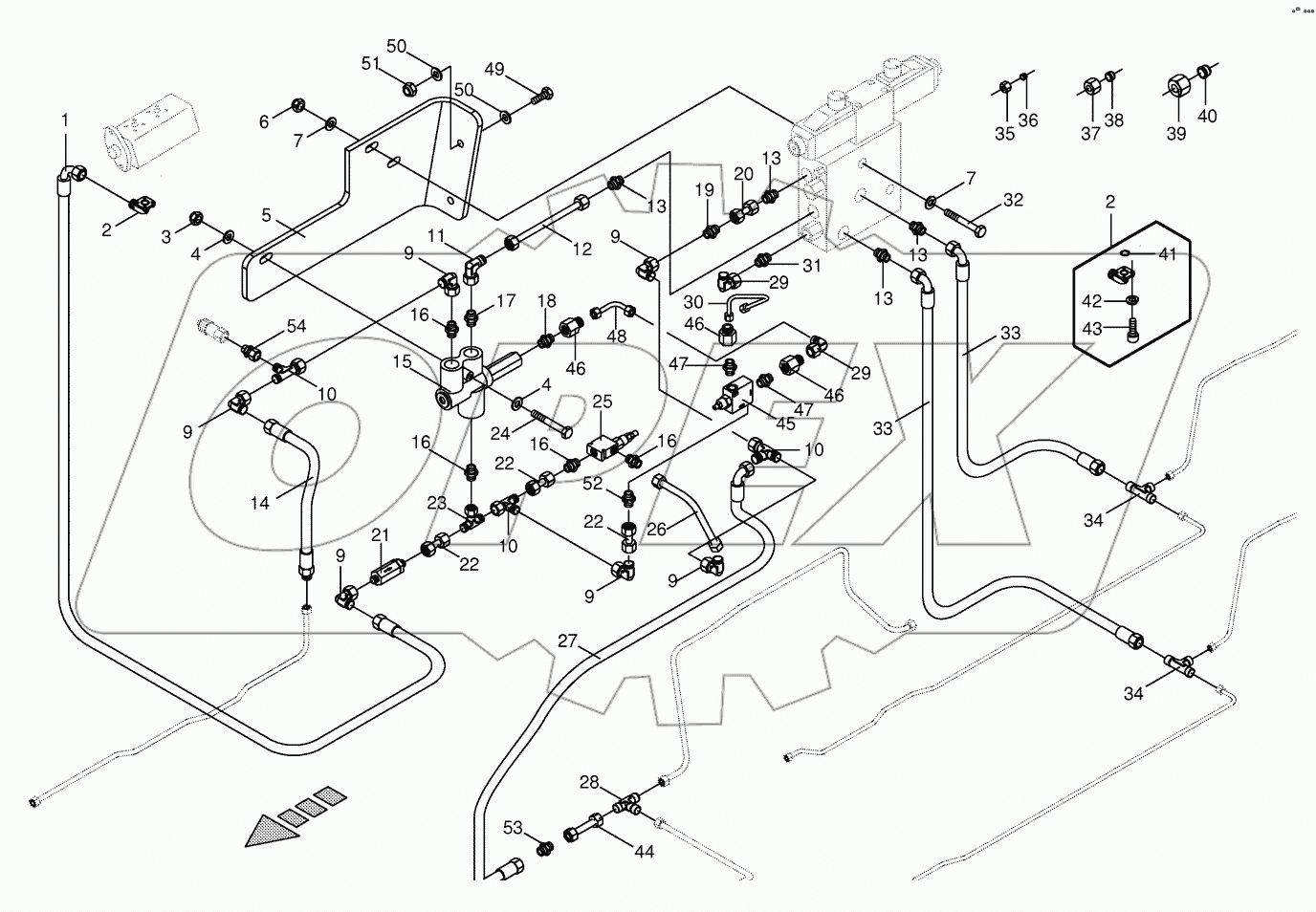 Hydraulics - automatic pilot