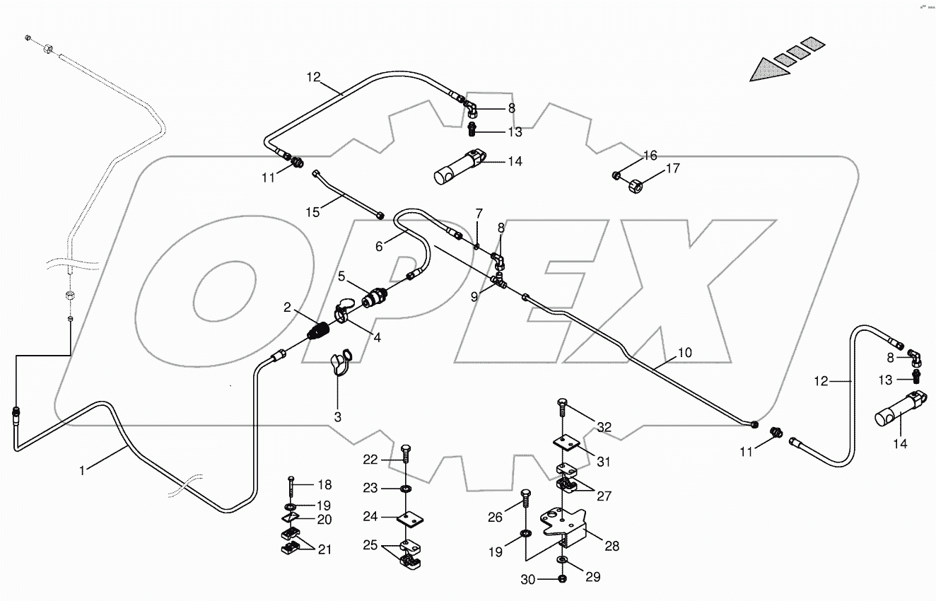 Hydraulic Auger Hood CRI 725501 - 733400