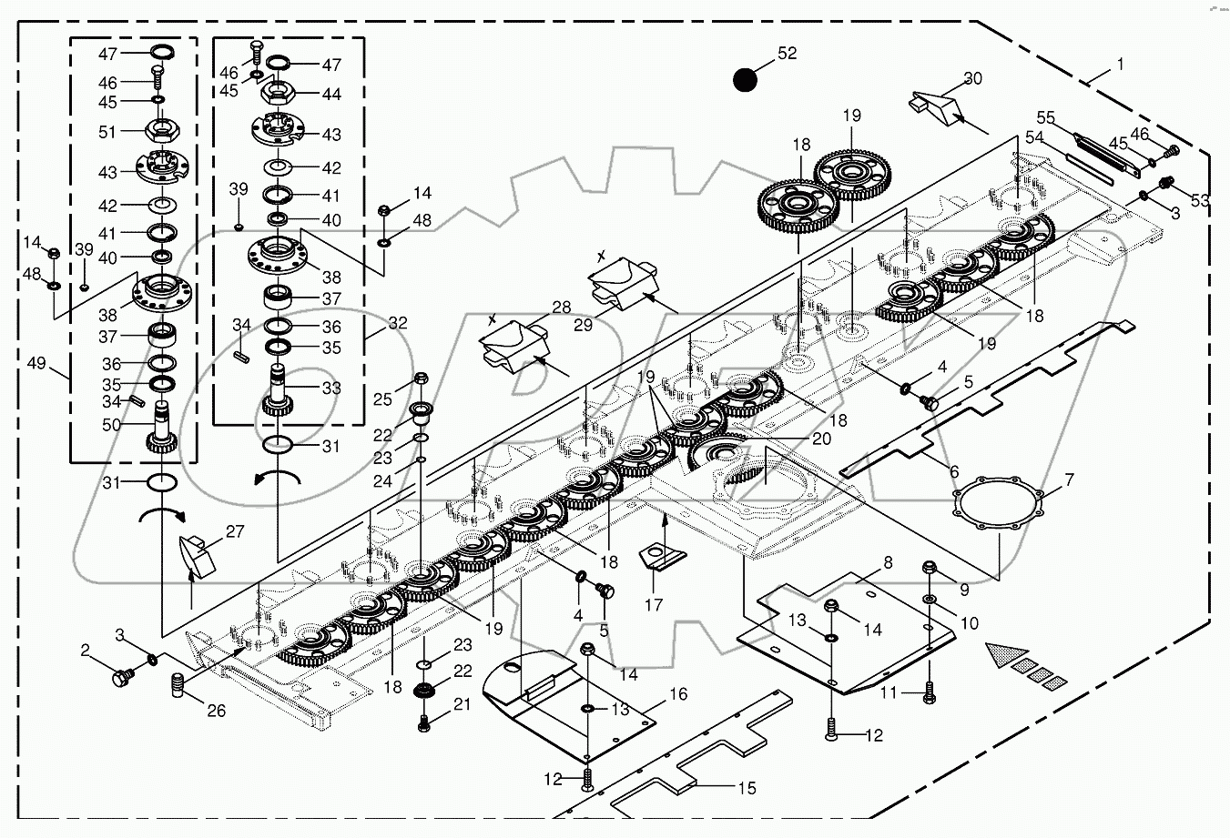 Cutter bar - SafeCut INSIDE - lateral Lamier -CV