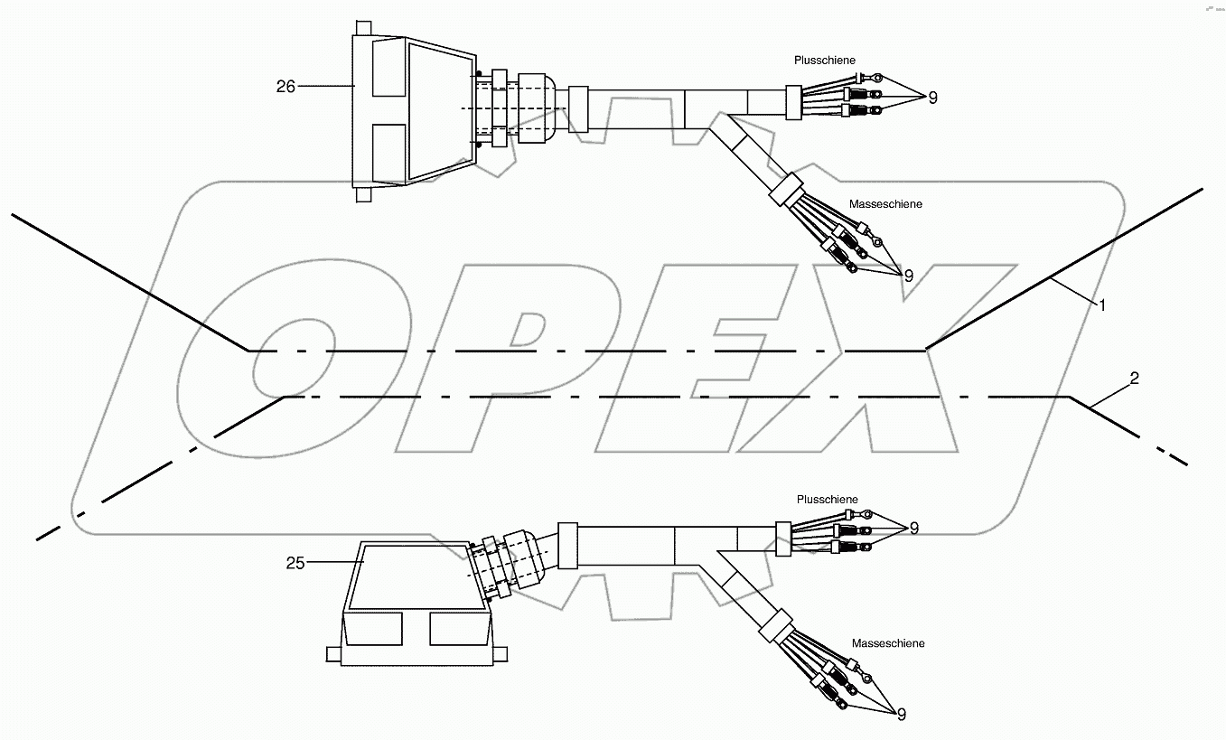 Wiring harness 4x4 /Wiring harnes 2x4
