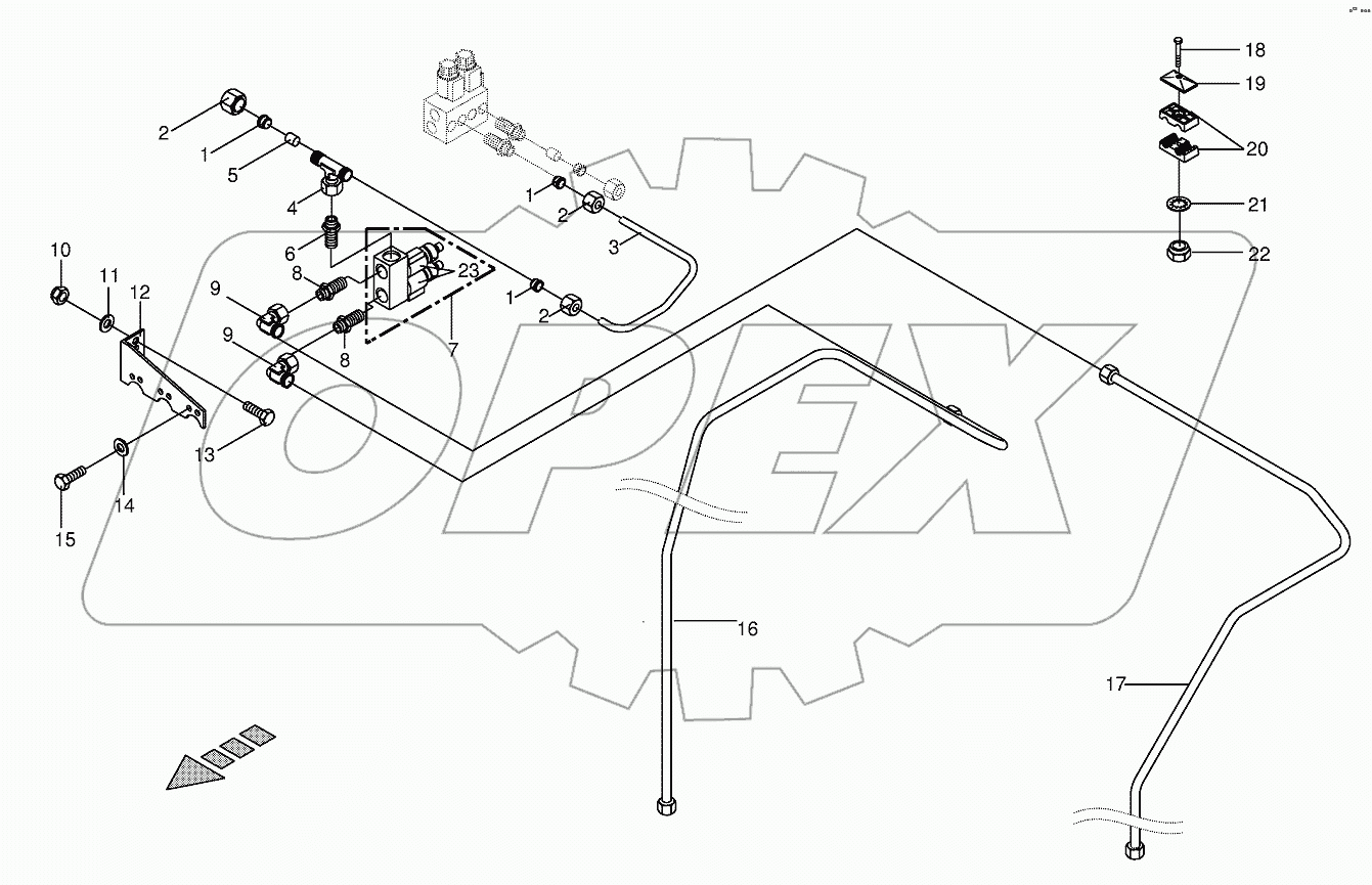 Hydraulic Auger Hood optional