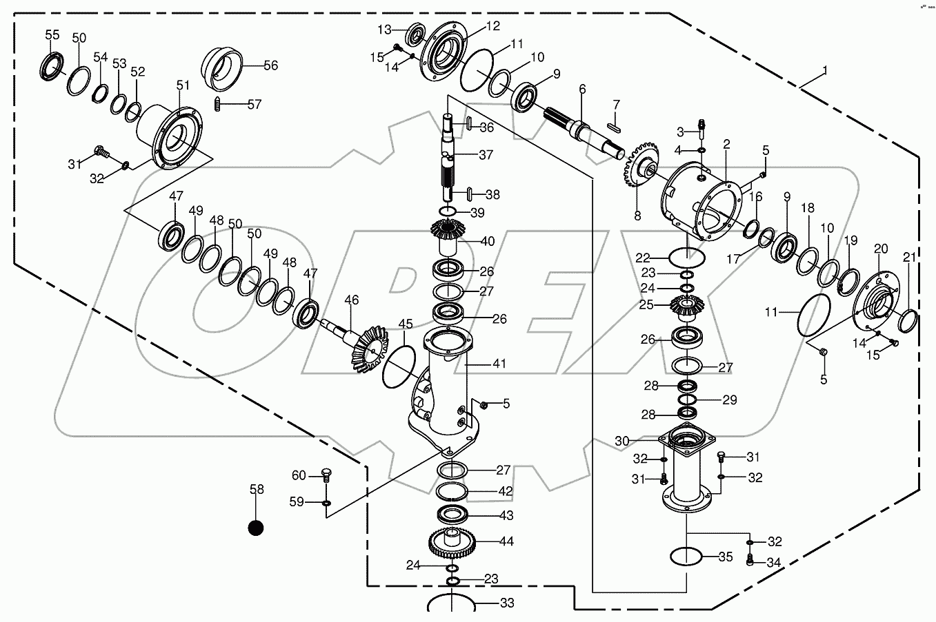 Gearbox - front (CRI)