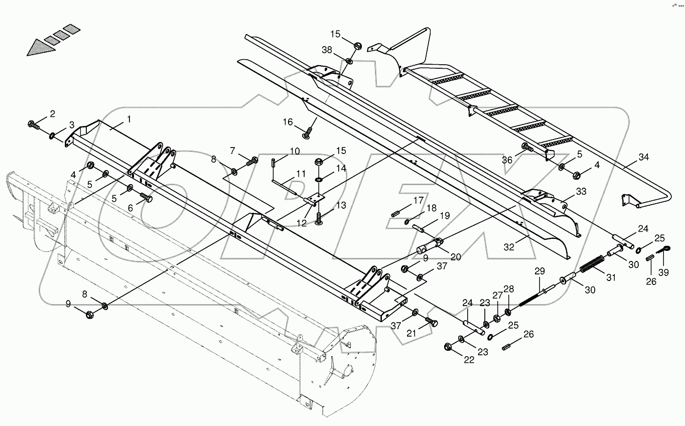 Hydraulic auger hood-CRI