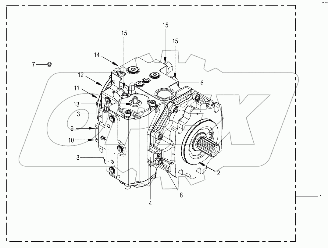  Variable displacement pump