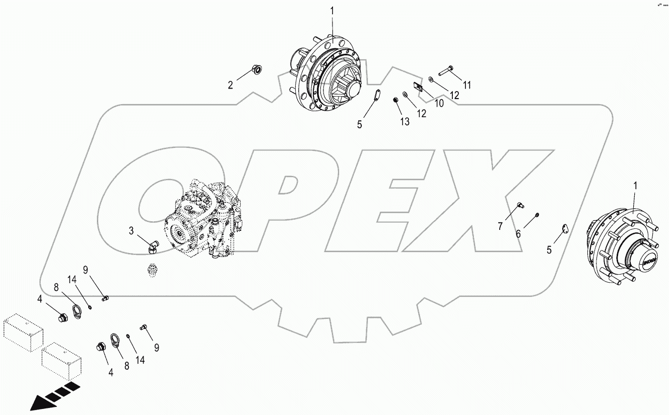  Parts - 2 wheel drive