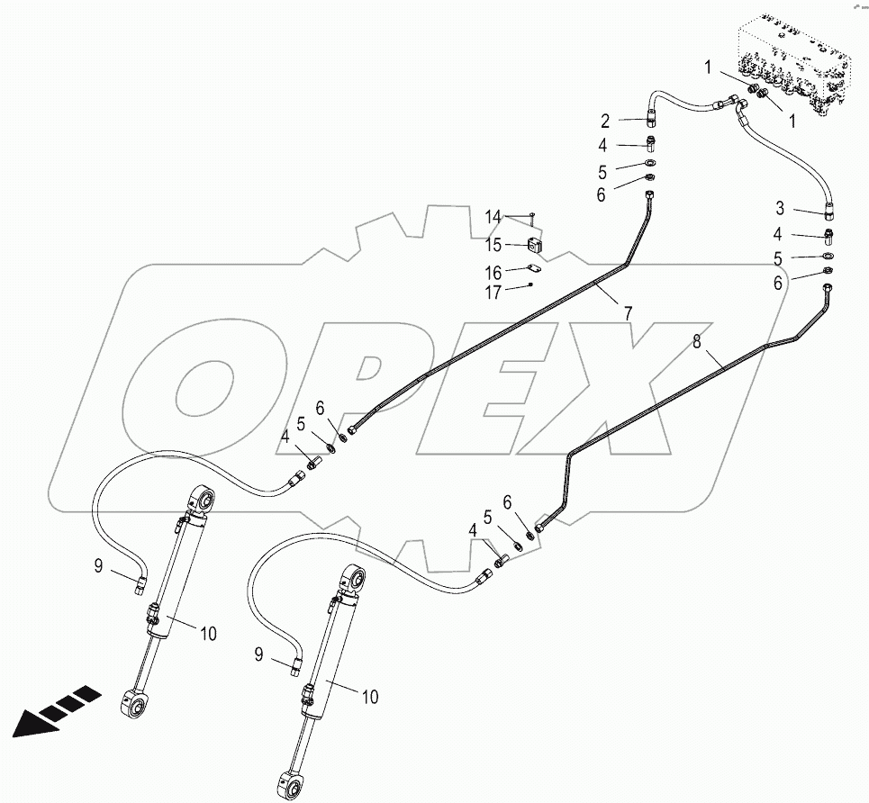  Hydraulics - lift -front
