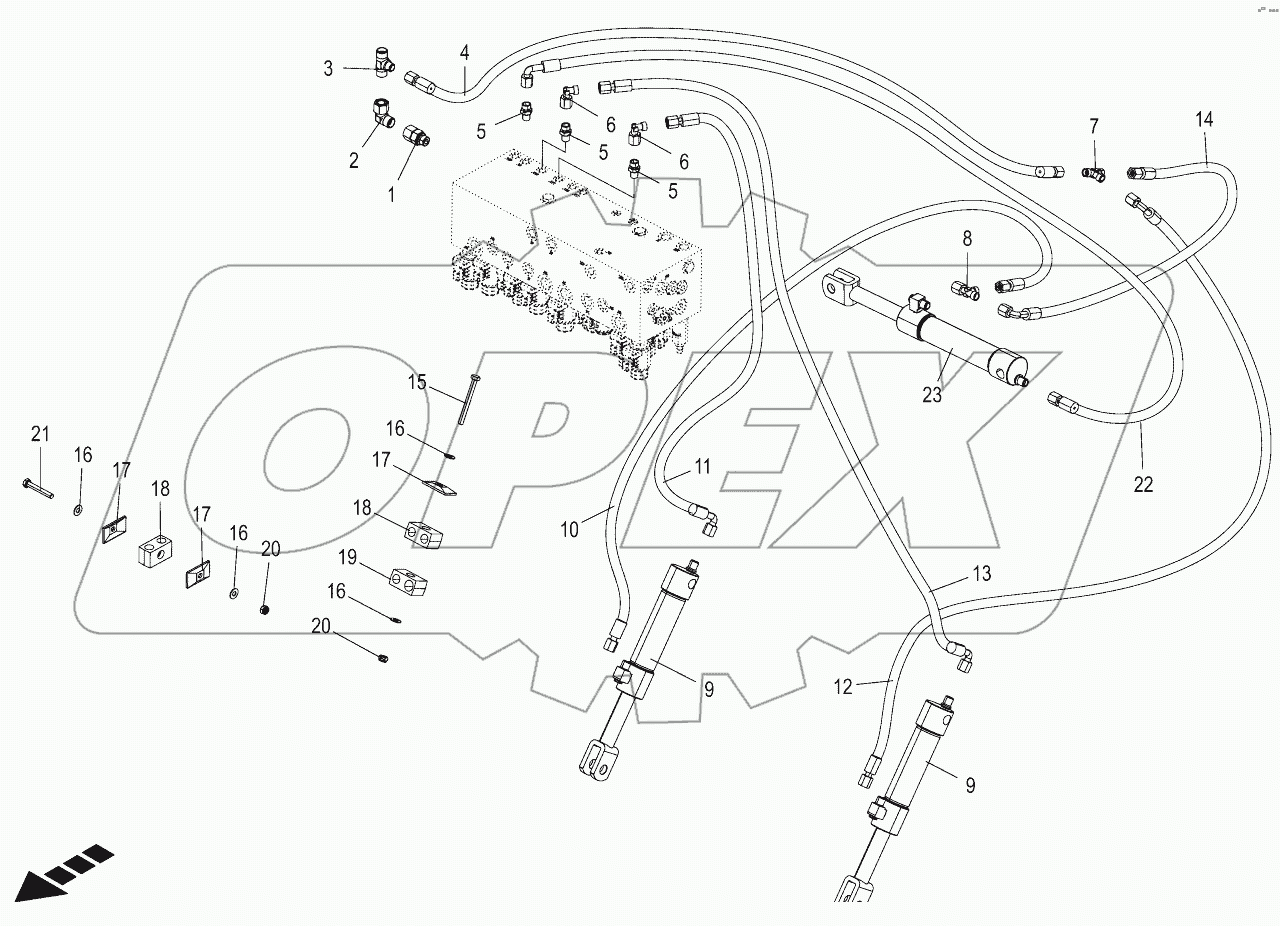 Hydraulics - clamping unit